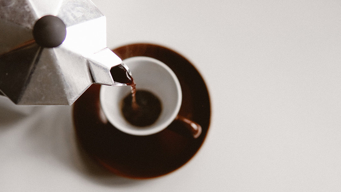 Moka pot brew method - Roast28