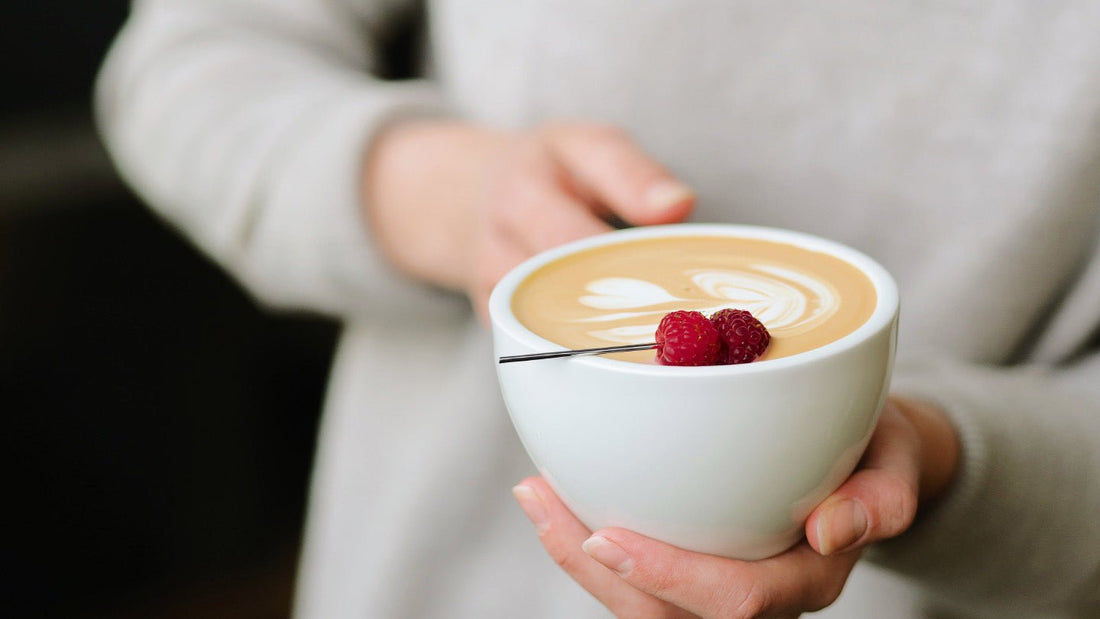 Raspberry cream latte recipe keto-friendly - Roast28