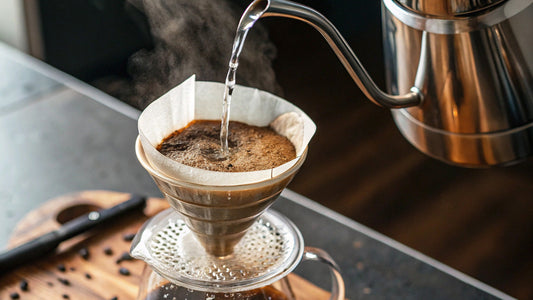Roast28 | how brew methods affect coffee flavor | cone pour-over